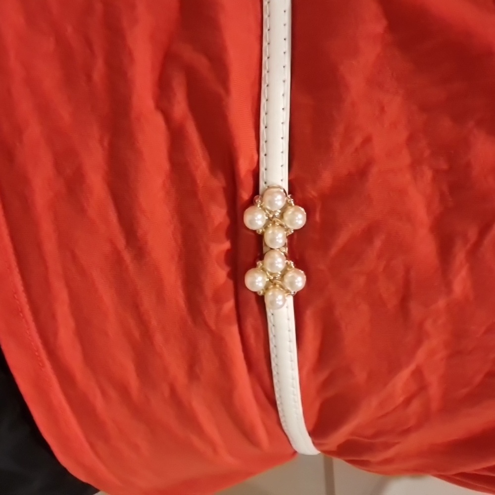 White pearl belt